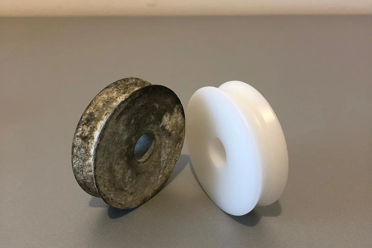 Article : Quand la mer rencontre Lusinage : Un projet de fabrication express de poulies pour un marin